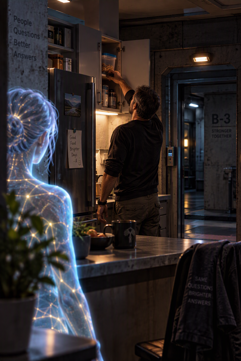 Earlier biscuit-scene study showing a noncanonical hair design for Else